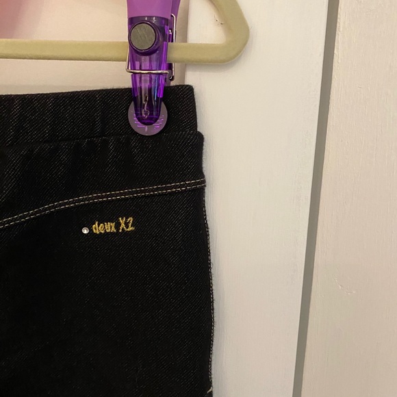 Deux Par Deux girls dark wash jeggings size 5 NWT - Picture 9 of 11